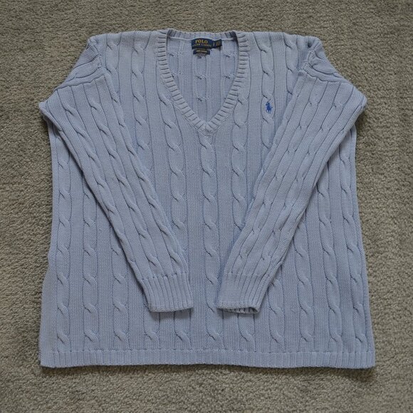 Polo Ralph Lauren Cable Knit Sweater *GUC - Picture 3 of 10